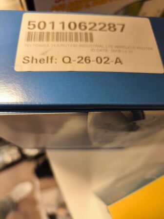 Industrirouter TELTONIKA RUT240 m. 4G LTE modem (ubrugt)