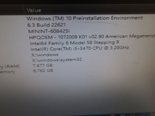 HP 23" skærm Elitedisplay E231 (PC medfølger ikke)