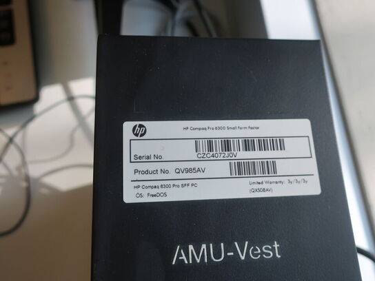 HP 23" skærm Elitedisplay E231 (PC medfølger ikke)