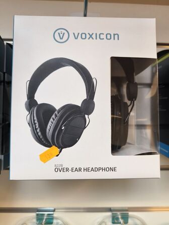2 sæt VOXICON 822B hovedtelefoner (ubrugt)