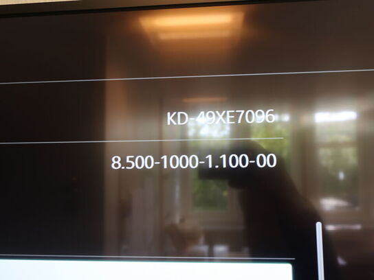 3 stk. 49" 4K UHD Smart TV SONY KD-49XE7096