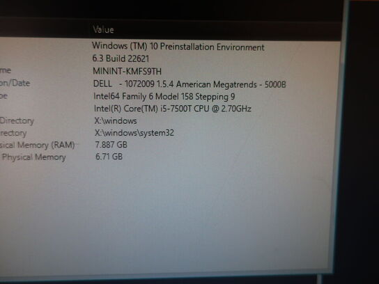 HP 22" skærm m. tastatur L2208w (PC medfølger ikke)