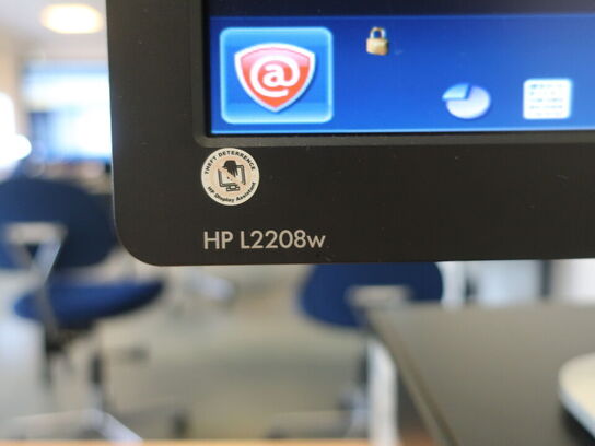 HP 22" skærm m. tastatur L2208w (PC medfølger ikke)