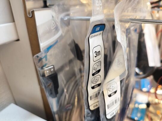 Div. kabler & adaptere (ubrugt) (se billeder)