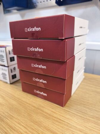 5 stk. CIRAFON rejseladere (ubrugt)