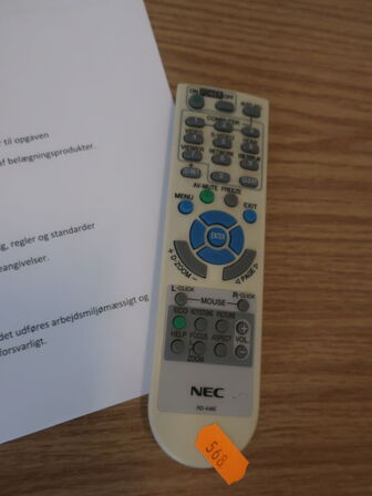 Projektor NEC ME311W inkl. lærred