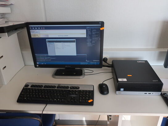 HP 22" skærm L2208w (PC medfølger ikke)