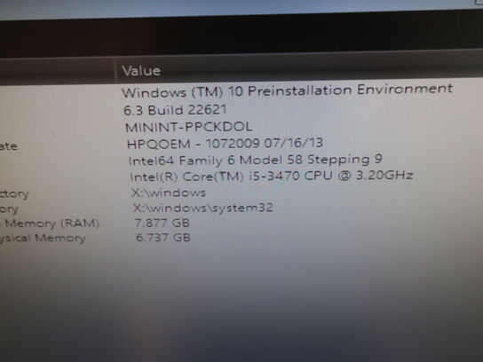 HP 23" skærm Elitedisplay E231 (PC medfølger ikke)