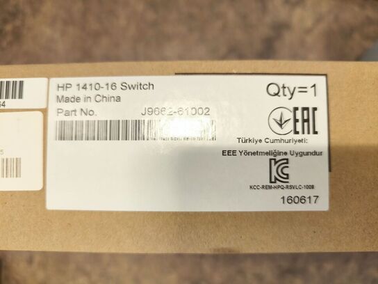 3 stk. netværksswitche (læs beskrivelse)