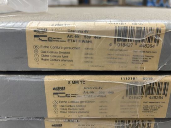 Haro Laminatgulv Oak Contura Smoked 16m2