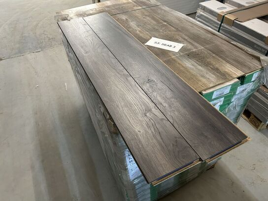 Kronotex laminat gulv Harbour Oak Dark 70m2