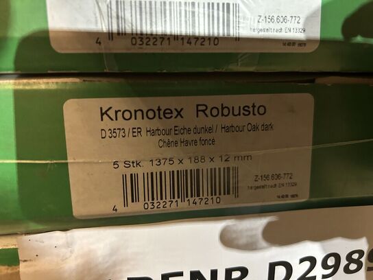 Kronotex laminat gulv Harbour Oak Dark 70m2