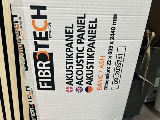 Akustikpanel 20stk ASH 244cm