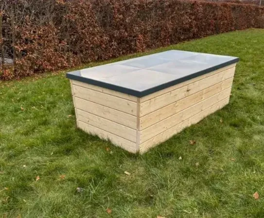 Vildmarksbad med Gasvandsvarmer