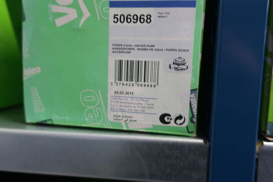 26 fag lagerreoler med indhold