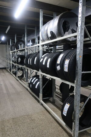 40 fag dækreoler uden indhold 