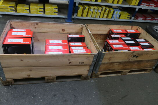 2 paller bremseskiver