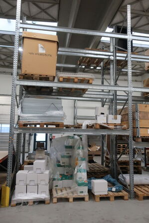 3 fag pallereol uden indhold