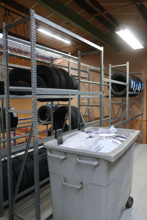 19 fag dækreoler uden indhold