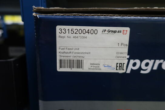 24 fag lagerreoler med indhold