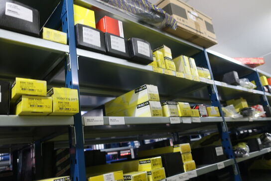 20 fag lagerreoler med indhold