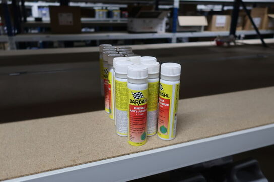 10 fag lagerreol med indhold