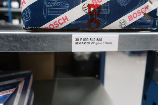 12 fag lagerreol med indhold