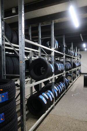 40 fag dækreoler uden indhold 