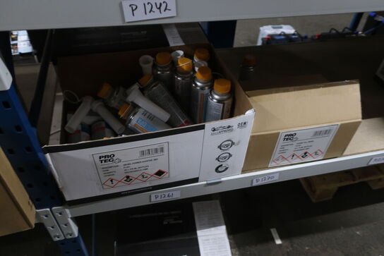 5 fag lagerreol med indhold