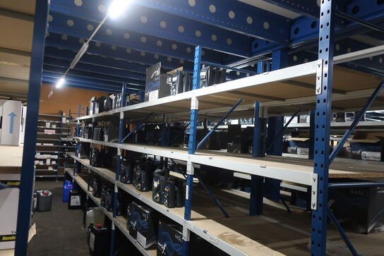 5 fag lagerreol uden indhold