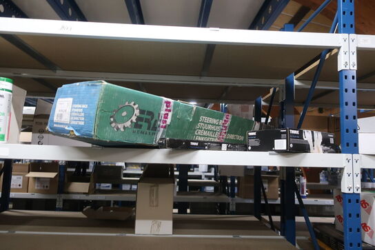 10 fag lagerreol med indhold