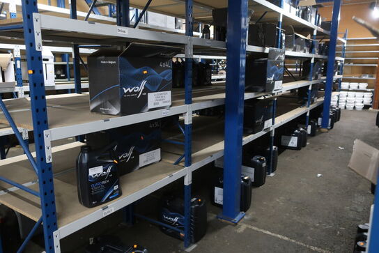 5 fag lagerreol uden indhold