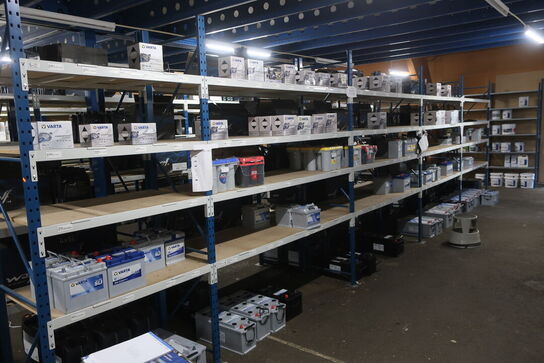 5 fag lagerreol uden indhold