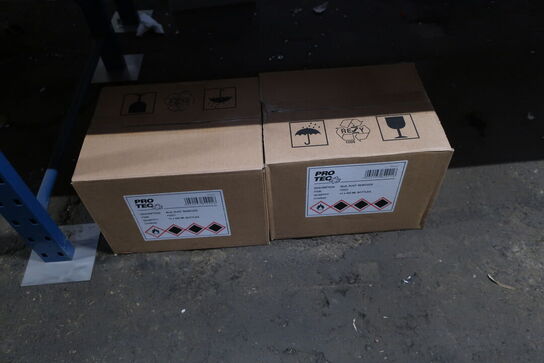 5 fag lagerreol med indhold