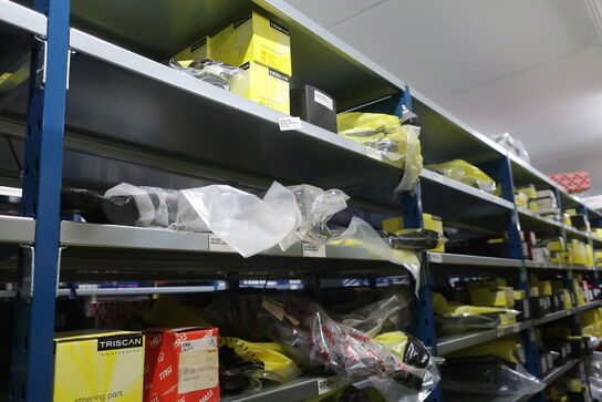 20 fag lagerreoler med indhold