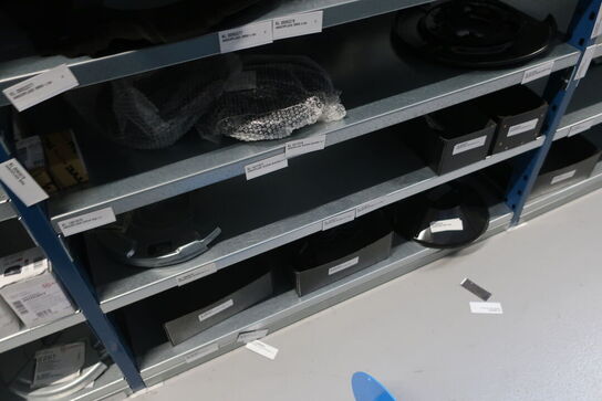 22 fag lagerreoler med indhold