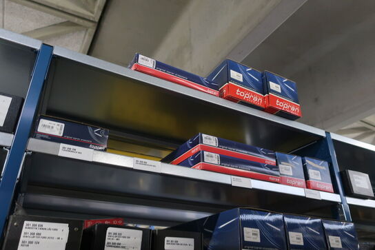 22 fag lagerreoler med indhold