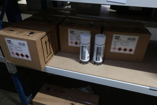 5 fag lagerreol med indhold