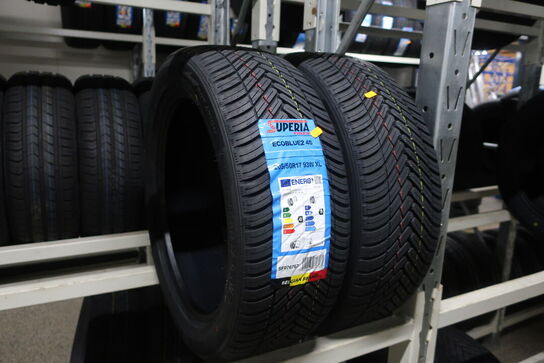 2 stk. dæk SUPERIA 205/50R17 93W XL