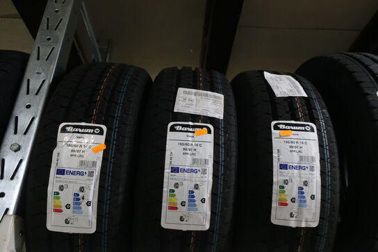 3 stk. dæk BARUM 195/60 R 16C 99/97 H