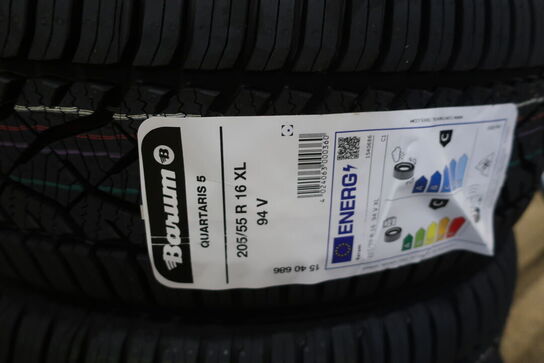 4 stk. dæk BARUM 205/55 R 16 XL 94 V