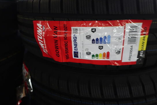 6 stk. dæk FORTUNA 195/65R16C 104/102T