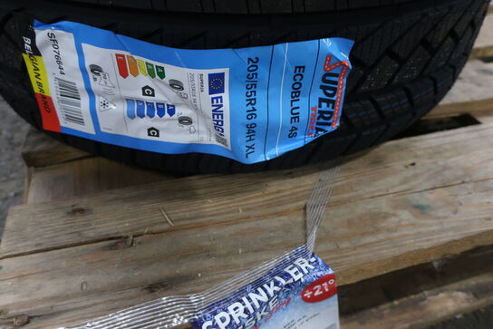 2 stk. dæk SUPERIA 205/55R16 94H XL