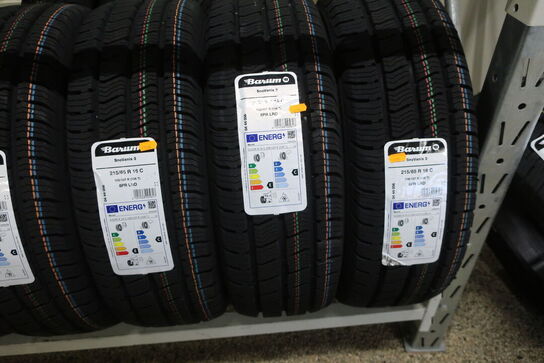 4 stk. dæk BARUM 215/65R 16C