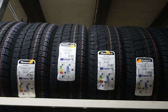 4 stk. dæk BARUM 215/65R 16C
