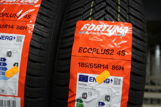 2 stk. dæk FORTUNA 185/65R14 86H