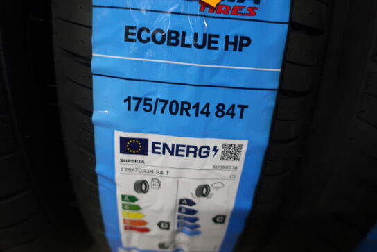 4 stk. dæk SUPERIA 175/70R14 84T