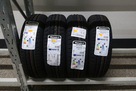 4 stk. dæk BARUM 165/70 R 14 81T