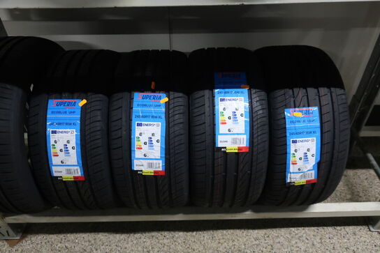 4 stk. dæk SUPERIA 245/40R17 95W XL