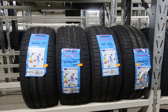 4 stk. dæk SUPERIA 185/55R15 82V